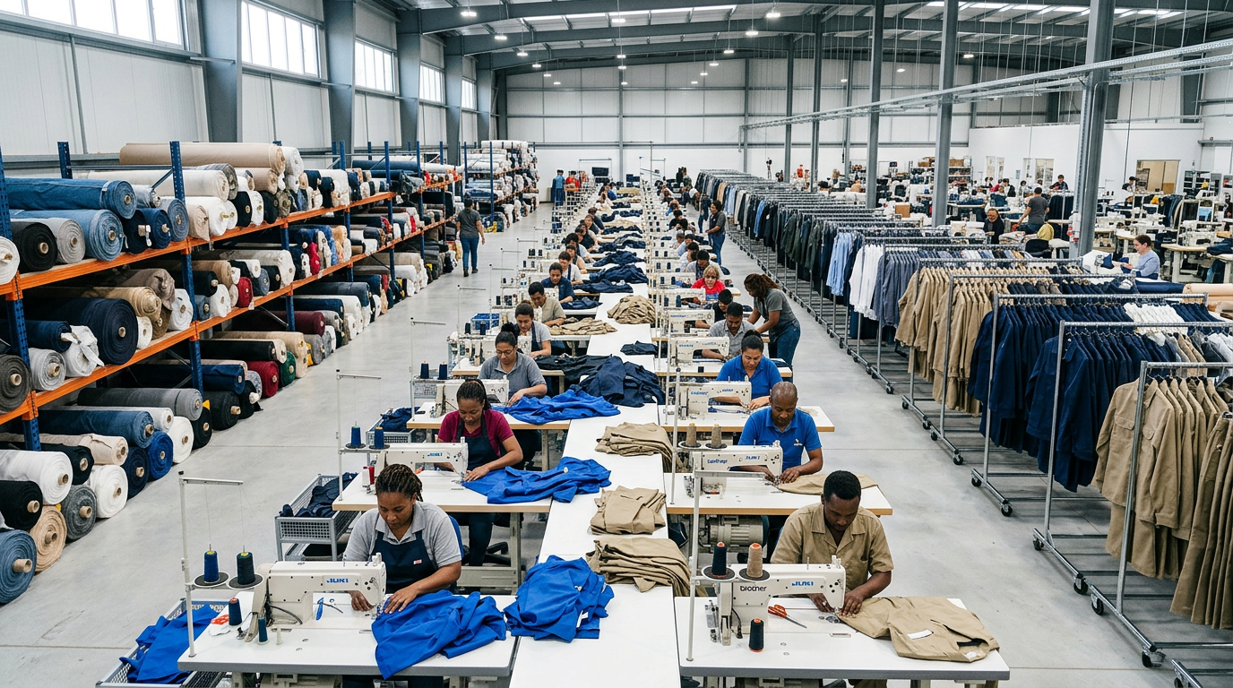 Suministro textil a la industria